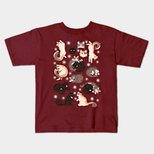 Three cats Kids T-Shirt